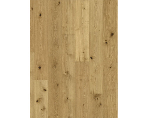 Ekparkett med kvistar