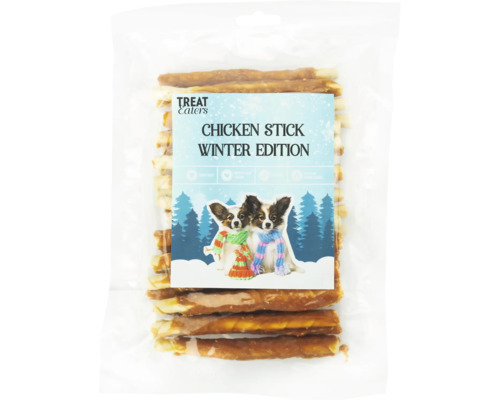 Hundgodis TREATEATERS Winter Edition Chicken sticks 350g Treat Eaters kycklingpinnar vinterutgåva i paket