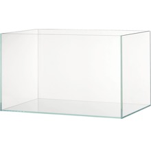 Tomt akvarium i glas