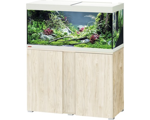 Akvarium med möbel EHEIM Vivaline 180 LED-belysning, värmare, filter pinie