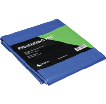Presenning TECCA Pro 180 g/m² blå med öljetter 4x8 m
