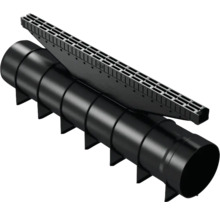 Spaltbrunn med röranslutningsstycke