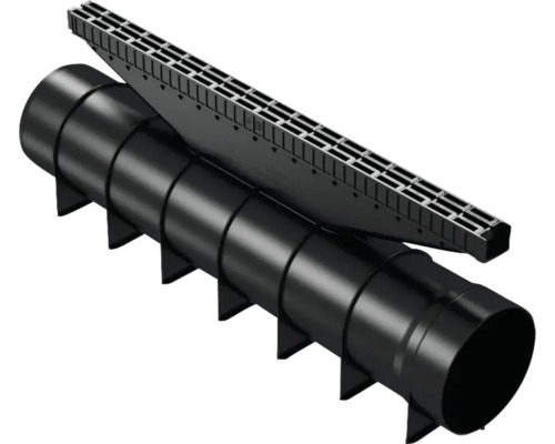 Spaltbrunn med röranslutningsstycke