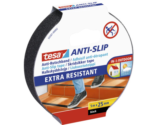 Tesa halkskyddsband, extra starkt, 5 meter gånger 25 millimeter
