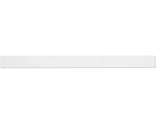 Konsoltäcklist ELFA höger 8x324x25mm matt vit 417150 Skrivbordsplatta