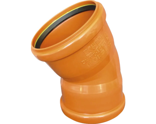 Markböj PP allmuffad ø110 mm 30°