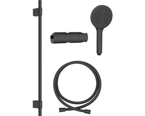 Duschset med duschstång, handdusch och slang