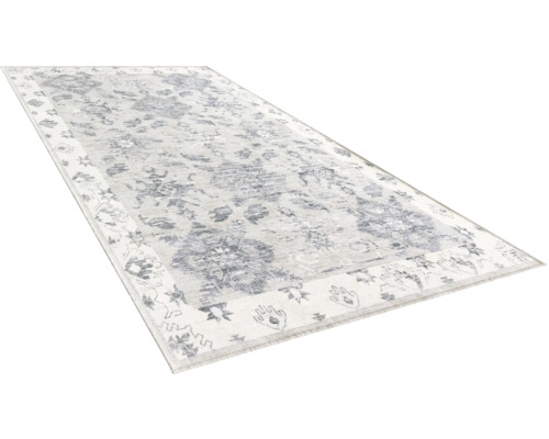 Matta med blommönster