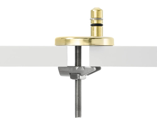 Bordsklämma med skruvklämma för fastsättning