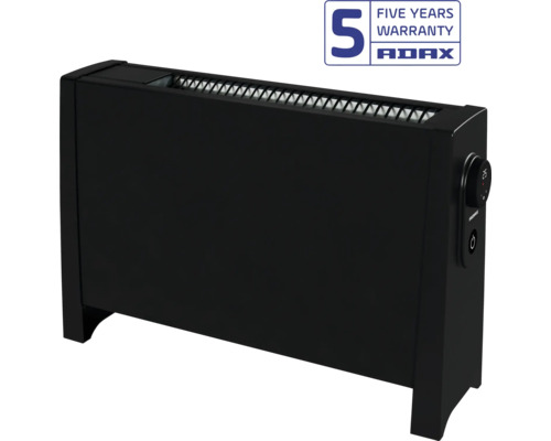 Golvradiator ADAX Vilje VG1120 DTFB svart 2000 W 230 V IP20 8501485