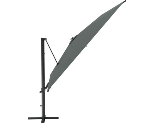 Fristående parasoll med fotkryss