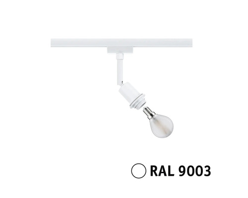 Skena med lampa och ljuskälla