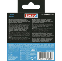 Tesa Transparent reparationstejp, 1,5 m x 50 mm