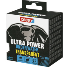 Förpackning Tesa Ultra Power Undervatten Transparent reparationsband, 1,5 meter gånger 50 millimeter