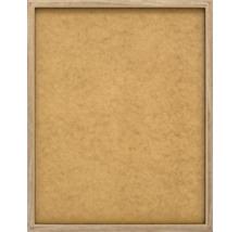 Fyrkantig fotoram med ljus träram