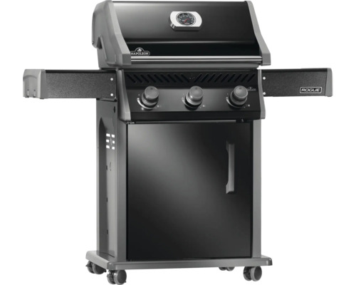 Napoleon Rogue gasolgrill med tre brännare och sidobord