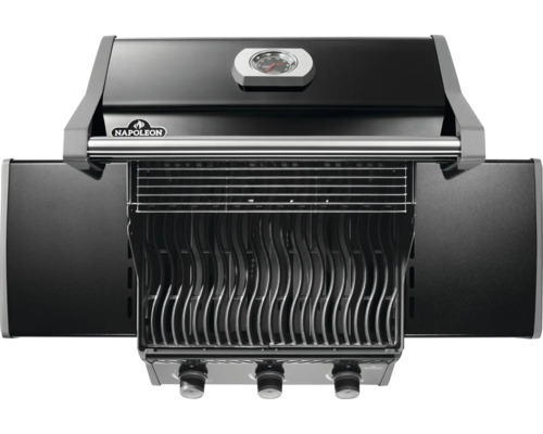 Napoleon grill med sidobord och temperaturindikator
