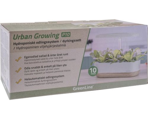 Förpackning för Urban Growing P10 hydroponiska system
