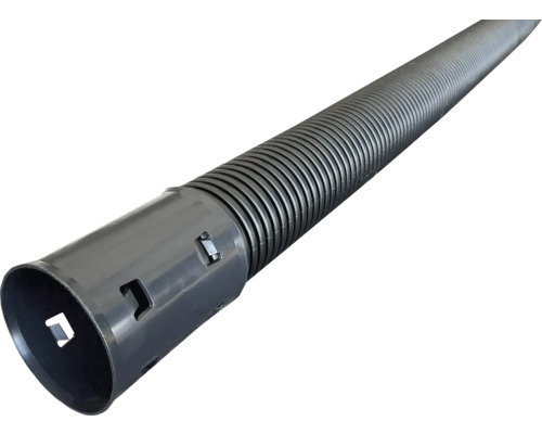 Flexibelt dräneringsrör av plast