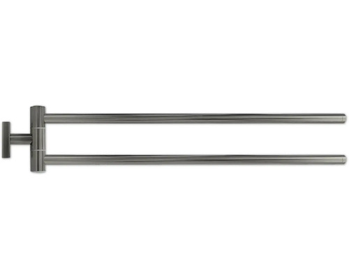 Handdukshängare med två stänger för väggmontering