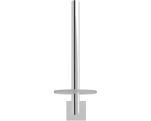 Toalettpappershållare i metall för väggmontering