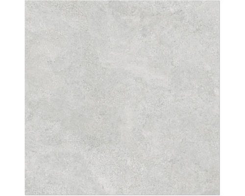 Klinker MIRAVA Marseille light grey grå matt 120x120x1,05 cm Kakelmönster i stenimitation