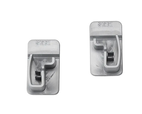 Två Stabili verktygshållare för väggmontering