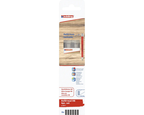 Edding HB stiftar refill 6 stycken