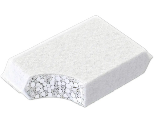 EPS-isoleringsskiva med synlig struktur