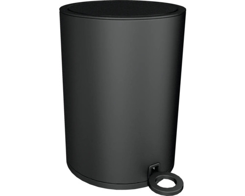 Svart pedalhink i metall