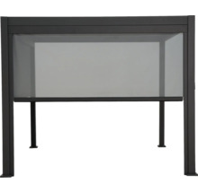 Pergola med insynsskydd