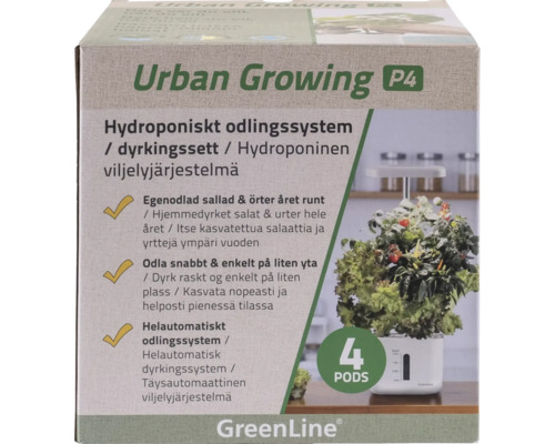 Odlingslåda GREENLINE Urban Growing P4