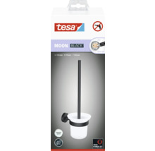 Tesa Moon Black WC-set för väggmontering utan borrning