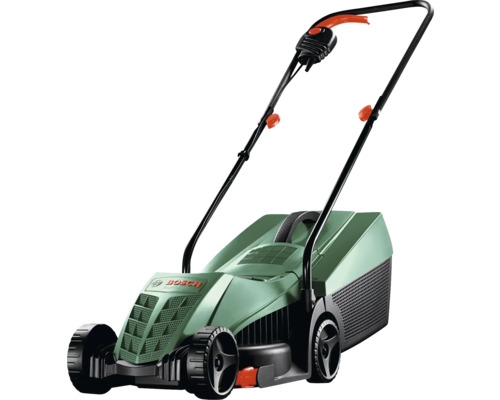 Elektrisk gräsklippare med uppsamlare