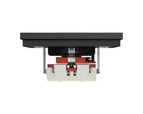 Strömbrytare med ram för elinstallation