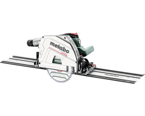 Metabo batteridriven sänksåg på styrskena