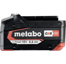Metabo batteripack 18 volt 5.2 amperetimmar