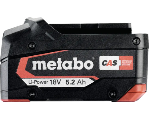 Metabo batteripack 18 volt 5.2 amperetimmar