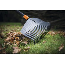 Lövräfsa FISKARS Quikfit™ stor plast 25 pinnar