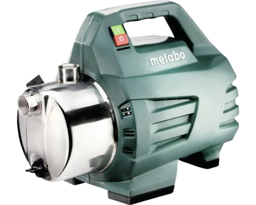 Metabo trädgårdspump med hölje i rostfritt stål