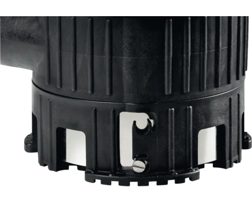 Närbild av en svart pump