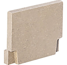 Enkel trottoarkantsten