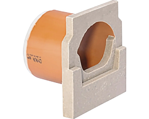 Avloppsrörklammer med fästfot