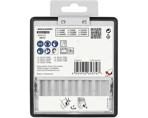 Bosch Expert sticksågblad set