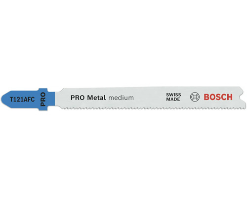 Sticksågblad BOSCH T 121 AFC metal medium 3-pack Bosch sticksågblad Pro Metal medium