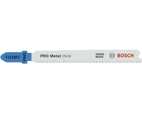 Sticksågblad BOSCH T 121 BFC metall 3-pack