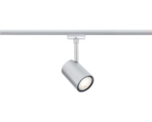 Skenspotlight med ljuskälla på en skena