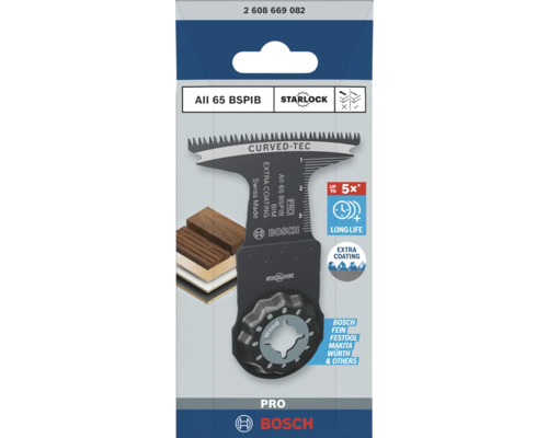 Bosch All 65 BSPIB sänksågblad i förpackning