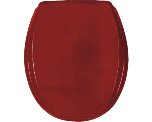 Rött toalettlock