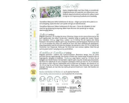 Information om odling och skötsel av luktärter